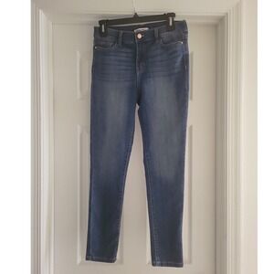 Celebrity Pink Girls Skinny Jeans Medium Wash Denim Size 16 Stretch Five Pocket